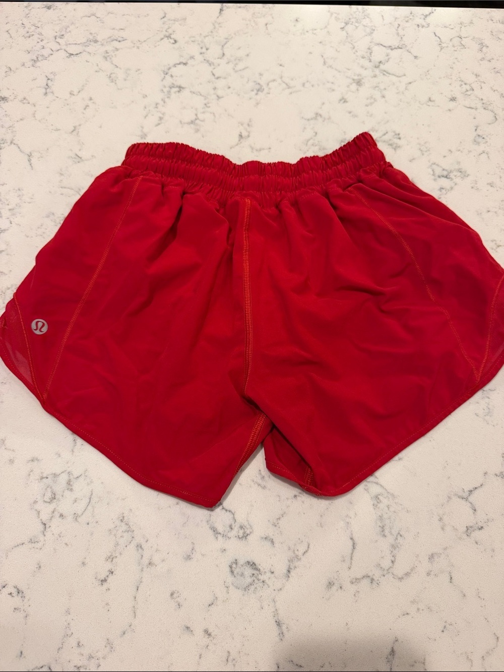 lululemon athletica Red Women's Hotty Hot Shorts